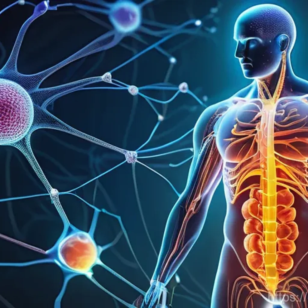 비만과 렙틴 신호 - **Prompt 1: The Satiety Messenger - Leptin in Action**
    "A vibrant, conceptual illustration depic...