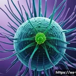 바이러스와 박테리아 차이 - **Prompt 1: The Viral Hijacker**
    "A highly detailed, intricate scientific illustration of a viru...