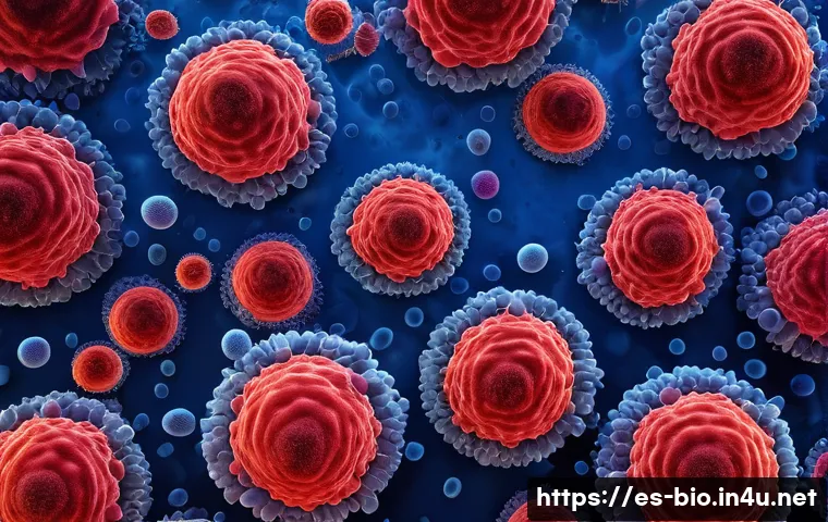 항체와 면역 반응 관련 이미지 1